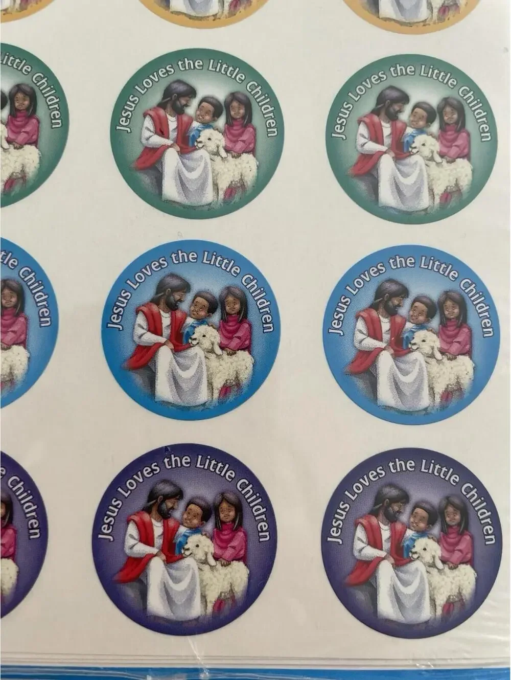 Jesus Loves The Little Children Christian Stickers Christian Products